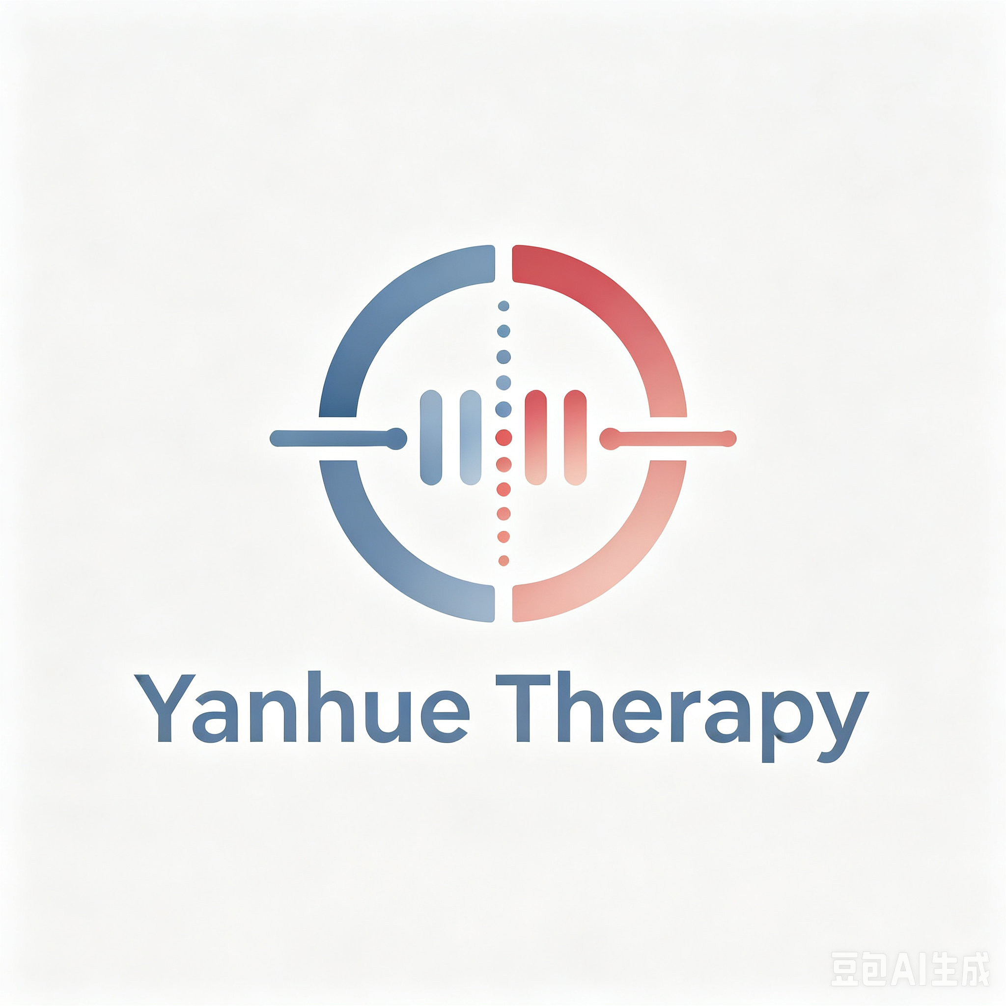 Yanhue Therapy official logo, brand icon for human & animal red light infrared therapy manufacturing enterprise